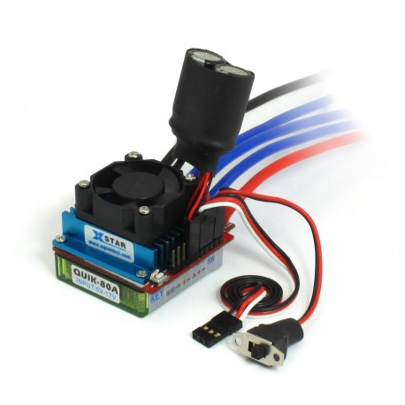 Brushless ESC for Car Quik-80A