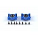 Main Shaft Bearing Block w/THRUST BEARINGS (BLUE)