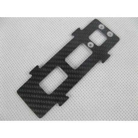 Tarot 450 carbon fiber battery holder Black Upgrade