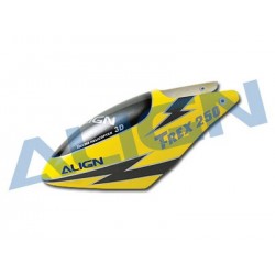 Align 250 Painted Canopy/Lightning Yellow H25050
