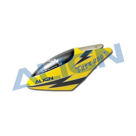 Align 250 Painted Canopy/Lightning Yellow H25050