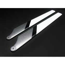 TAROT 205mm Carbon Fiber Main Blades (Gray White)