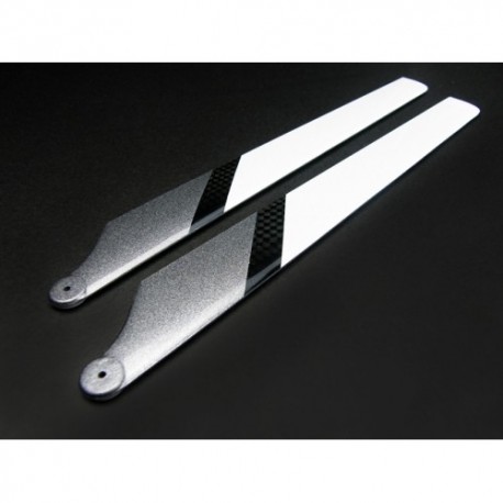 TAROT 205mm Carbon Fiber Main Blades (Gray White)