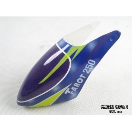 TAROT 250 Painted Canopy /Purple Light