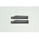 95mm Carbon Fiber Tail Blade Black