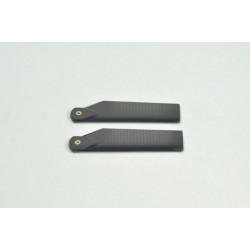 95mm Carbon Fiber Tail Blade Black