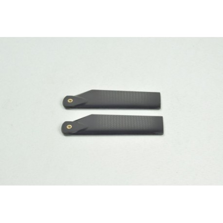 95mm Carbon Fiber Tail Blade Black