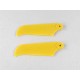 Plastic Tail Blades TREX 600 yellow