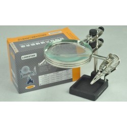 Soldering Fixture / Helping Hand Magnifier