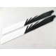 Tarot 500 carbon fiber main rotor / black and white 430mm