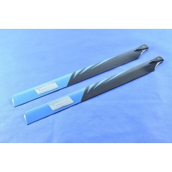 Tarot 500 carbon fiber main rotor / Blue Black 430mm