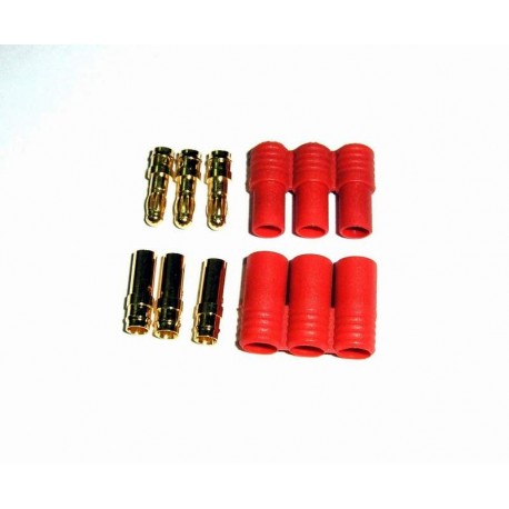 3.5mm 3 wire Bullet-connector for motor