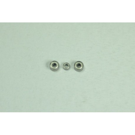 TAROT Bearings (Φ3xΦ8x4mm x2, Φ3xΦ6x2.5mm x1)