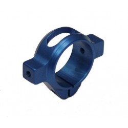 TREX 500 3D Lightweight Tail Clamp BLUE