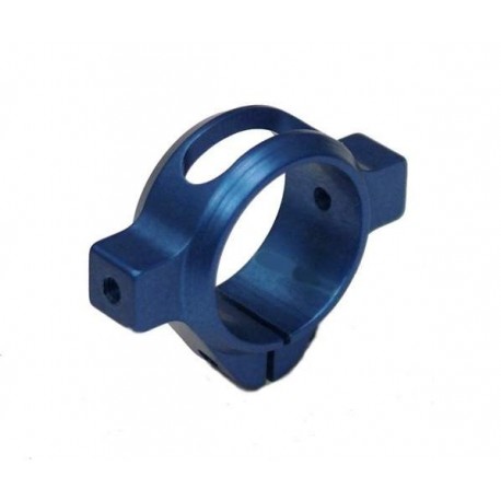 TREX 500 3D Lightweight Tail Clamp BLUE