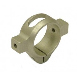 TREX 500 3D Lightweight Tail Clamp SILVER