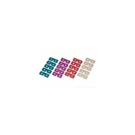 Servo Retaining Plates PURPLE