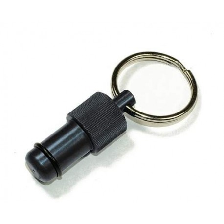 Exhaust Deflector Plug - 12mm - BLACK
