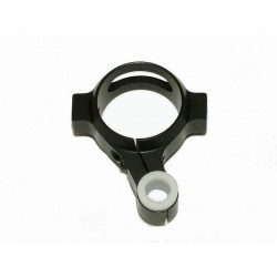 Trex 700 - 3D Tailboom Clamp & Pushrod Guide - BLACK