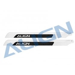 ALIGN 520mm Main Blade Carbon Fiber Blades H55001 T-REX 550E