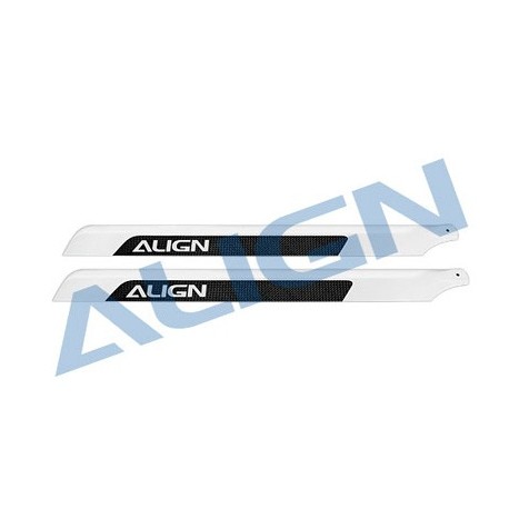 ALIGN 520mm Main Blade Carbon Fiber Blades H55001 T-REX 550E