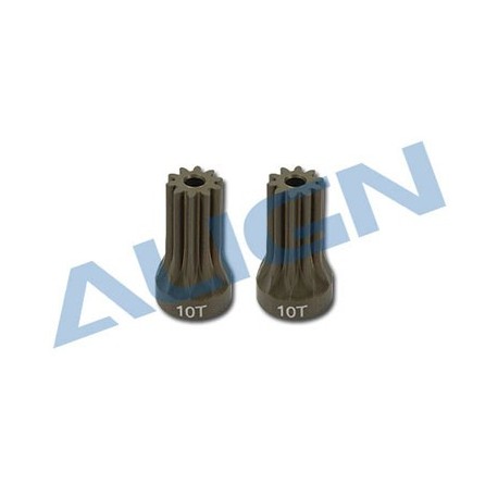 Align Motor Pinion Gear 10T H60166 - Trex 600